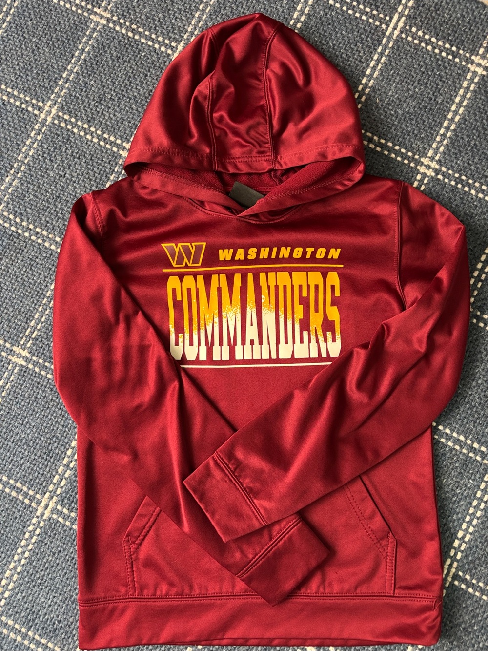 Washington Commanders Boys Hoodie Sweatshirt sz Large